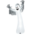 Haunt & Co Gymax 12ft Inflatable Halloween Blow Up Ghost Decoration w/ Built-in LED Light