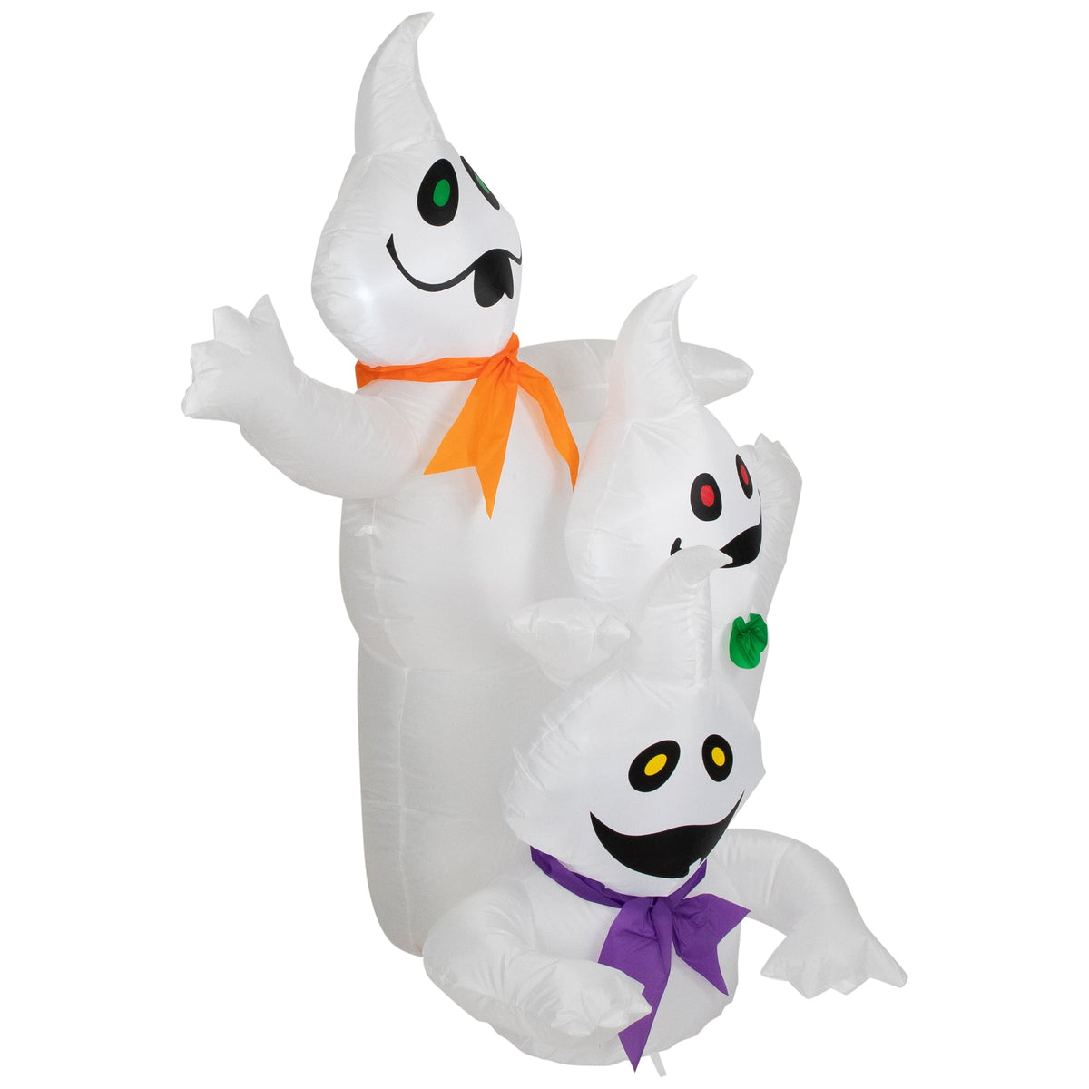 Haunt & Co LED Lighted Ghost Trio Inflatable Outdoor - 3.5'- Warm White Lights