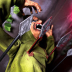 Haunt & Co 4.4 ft Voice-Sensor Impaled Zombie Halloween Animatronic