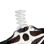 Haunt & Co 57" Animated LED Lighted Head-in-Hand Skeleton Maid