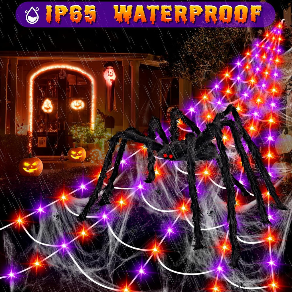 Haunt & Co Xylobyte Purple Outdoor Decorations (1.28 lb)