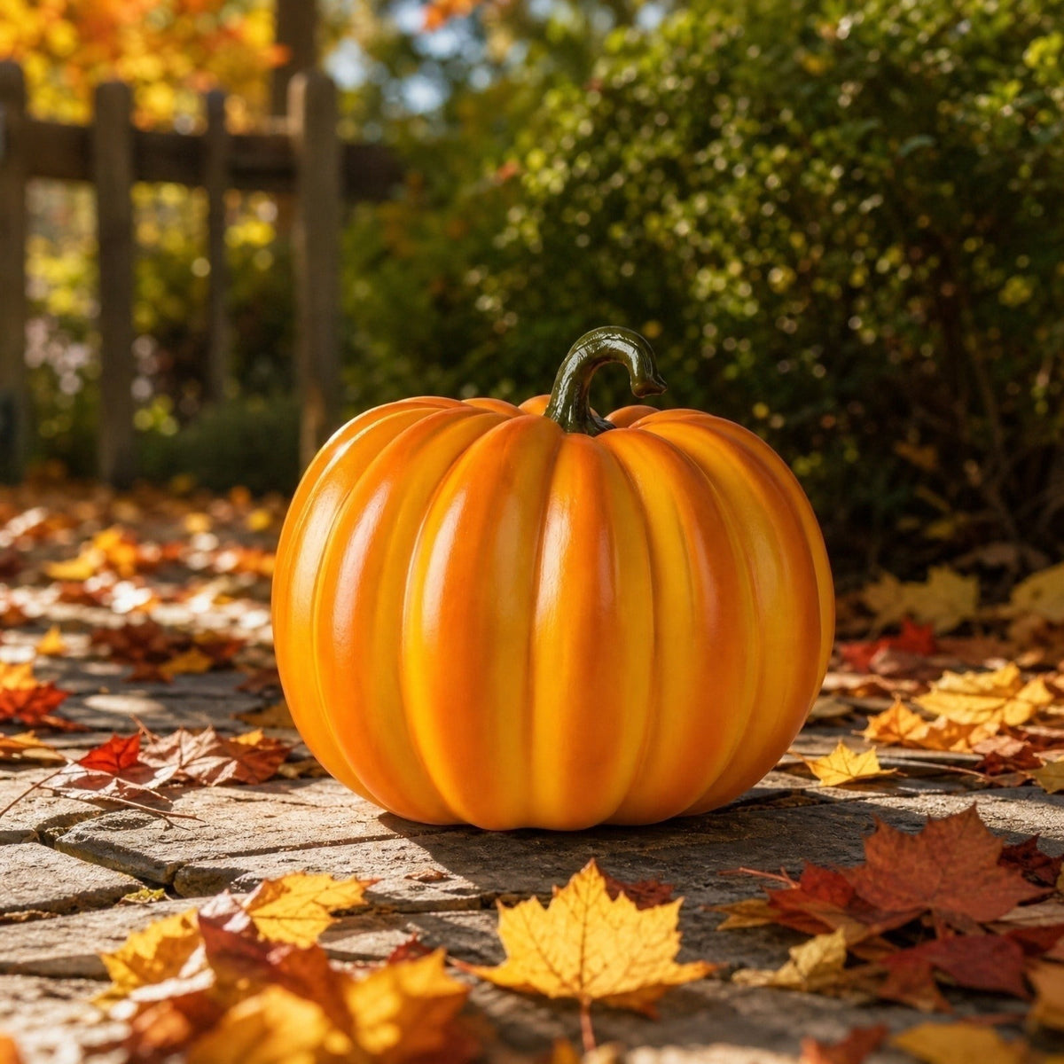 Haunt & Co GIPQJK Summerween Simulated Creative Pumpkin Resin Craft Ornament for Halloween Decorative Autumn Home Decoration Outdoor Garden Party Supply Artistic DIY Craft Gift for Fall Season C