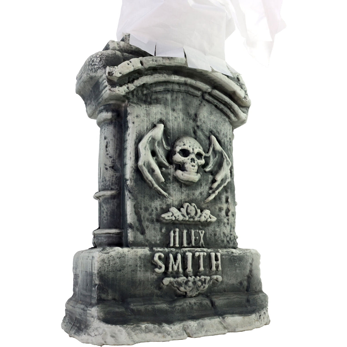 Haunt & Co 4.3 ft Touch-Activated Animated Spectre on Tomb Halloween Accessory