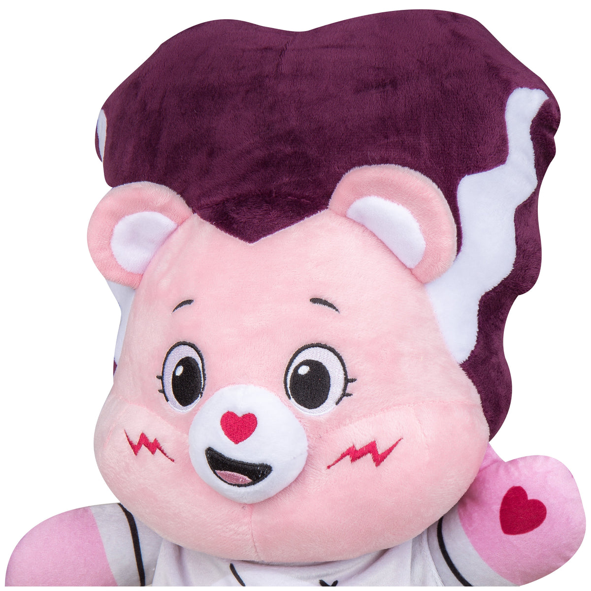 Haunt & Co Halloween Porch Greeter Bride of Frankie Care Bears 15.74 in x 9.84 in x 18.50 in 1.47 lb - Indoor/Outdoor