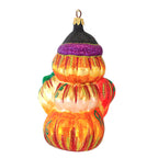 Haunt & Co Larry Fraga Designs Pumpkin Patch - 1 Ornament 6.25 Inch, Glass - Halloween Ornament Pumpkin 5959