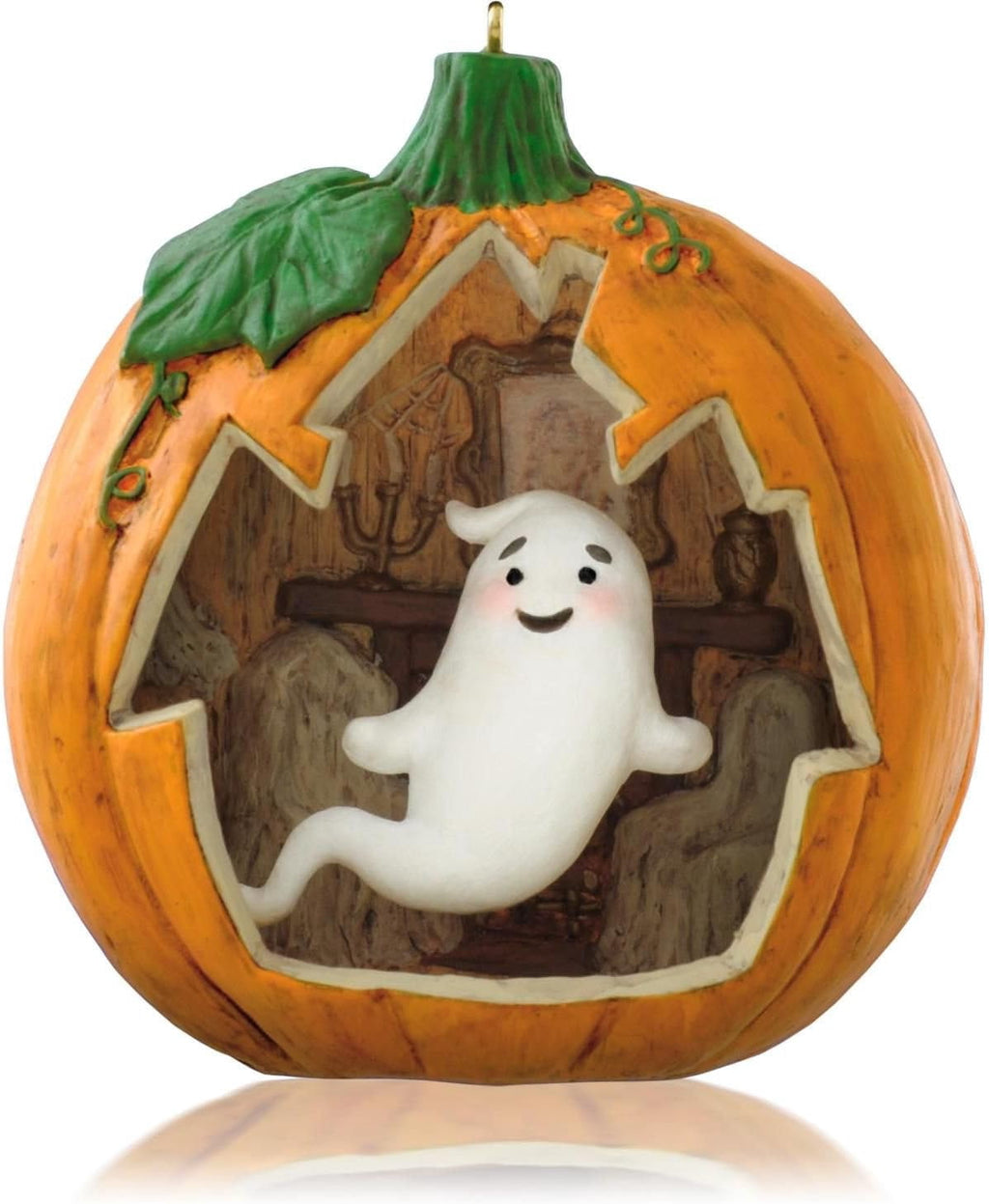 Haunt & Co Keepsake Happy Halloween Ghost Series No. 2 Ornament 2014