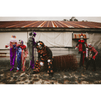 Haunt & Co Fun Express Animated Standing Scary Clown