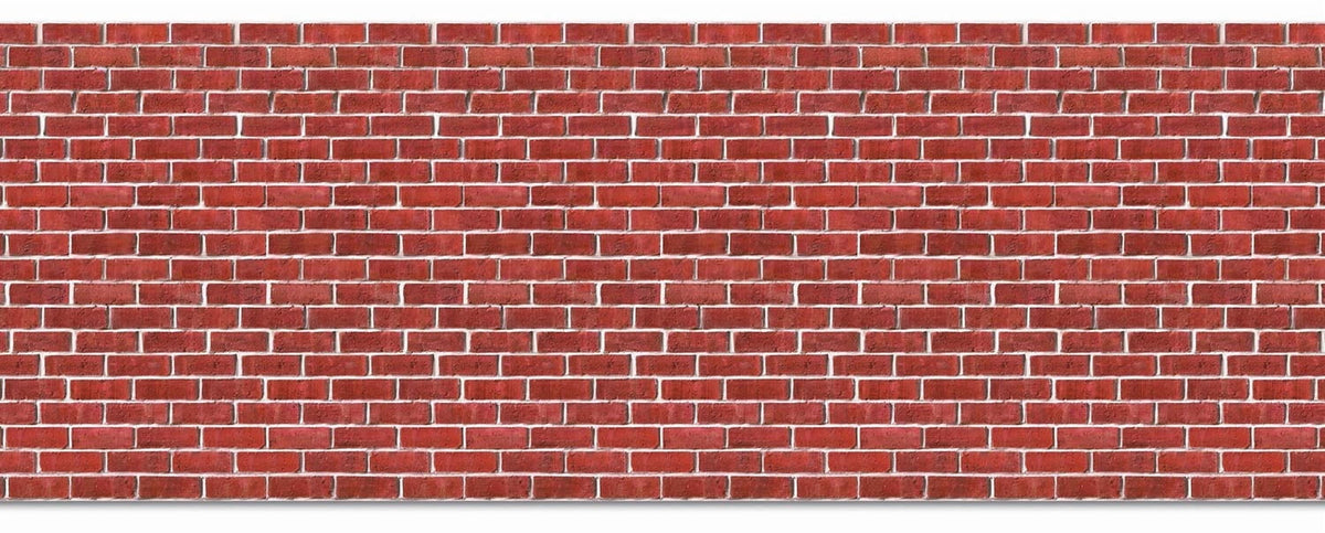 Haunt & Co Brick Wall Backdrop Party Accessory (1 count) (1/Pkg)