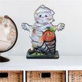 Haunt & Co 12 x 9 in. Some Mummy Loves You Halloween Outdoor Decor Large Ornaments