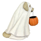 Haunt & Co Bethany Lowe 19.5" Large Ghost Dog Candy Bowl Paper Mache Statue