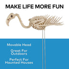 Haunt & Co 27" Flamingo Skeleton
