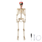 Haunt & Co Yescom Pirate Life Size Skeleton Poseable Full Size 5.6 Ft Haunted House 2026