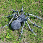 Haunt & Co 45inch Giant Spider ,Scary Spider Halloween Outdoor Party Decorations Props ,Black