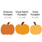 Haunt & Co Big Dot of Happiness Pumpkin Patch - Pumpkin Lawn Decoration Signs - Outdoor Fall, Halloween or Thanksgiving Yard Decorations - 10 Piece