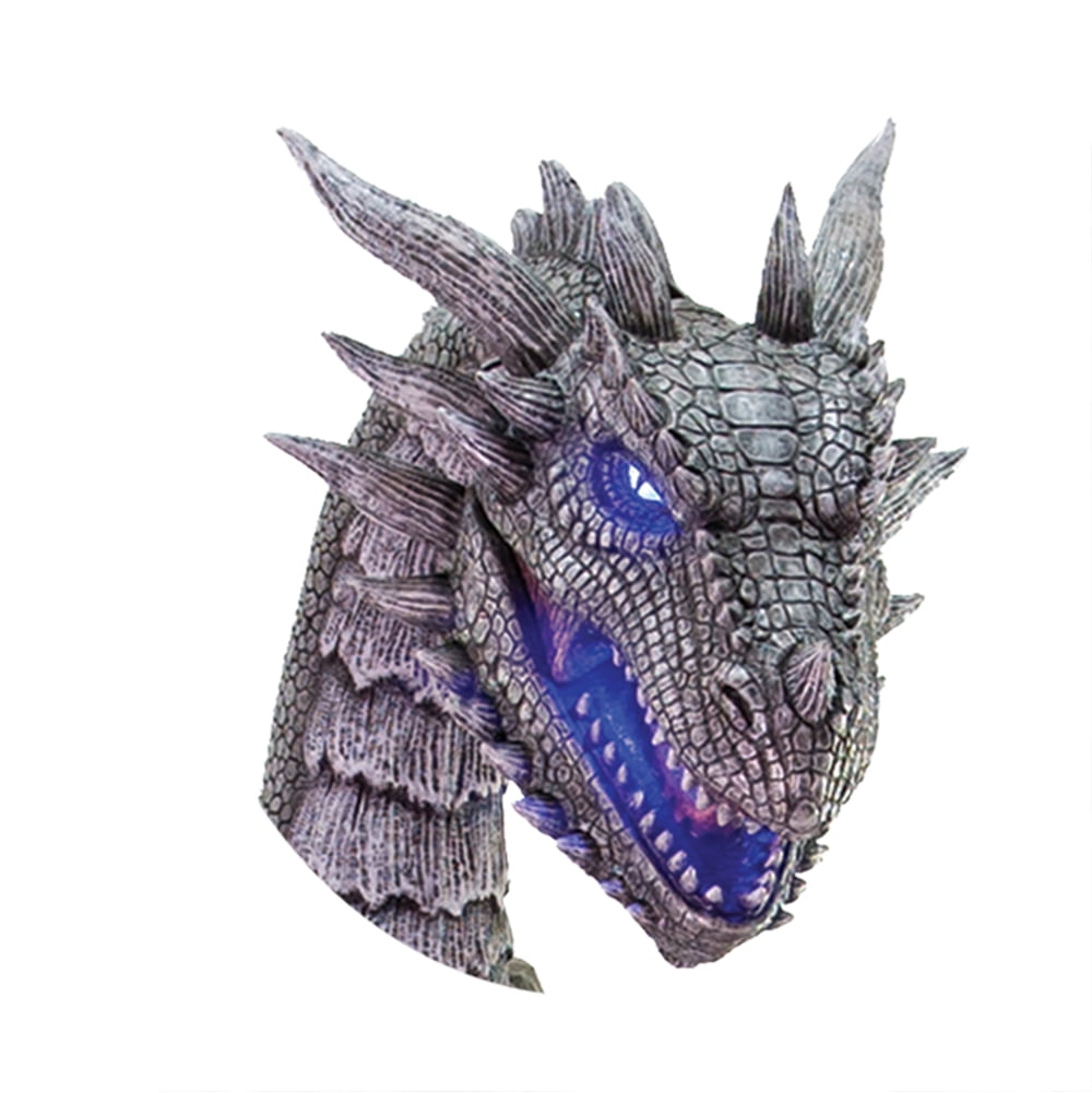 Haunt & Co 7 ft. Animated Winter Dragon