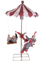 Haunt & Co Clowns Go Round Animated Prop