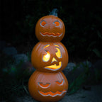 Haunt & Co 15 Inch Large LED Jack O Lantern - Perfect