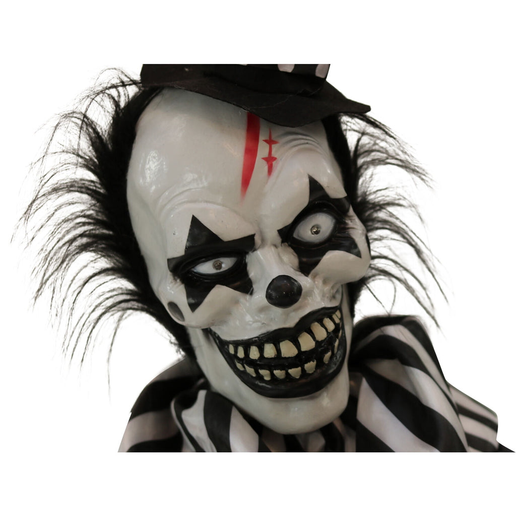 Haunt & Co 1.8 ft Groundbreaker Clown-Vile, Multi-Color