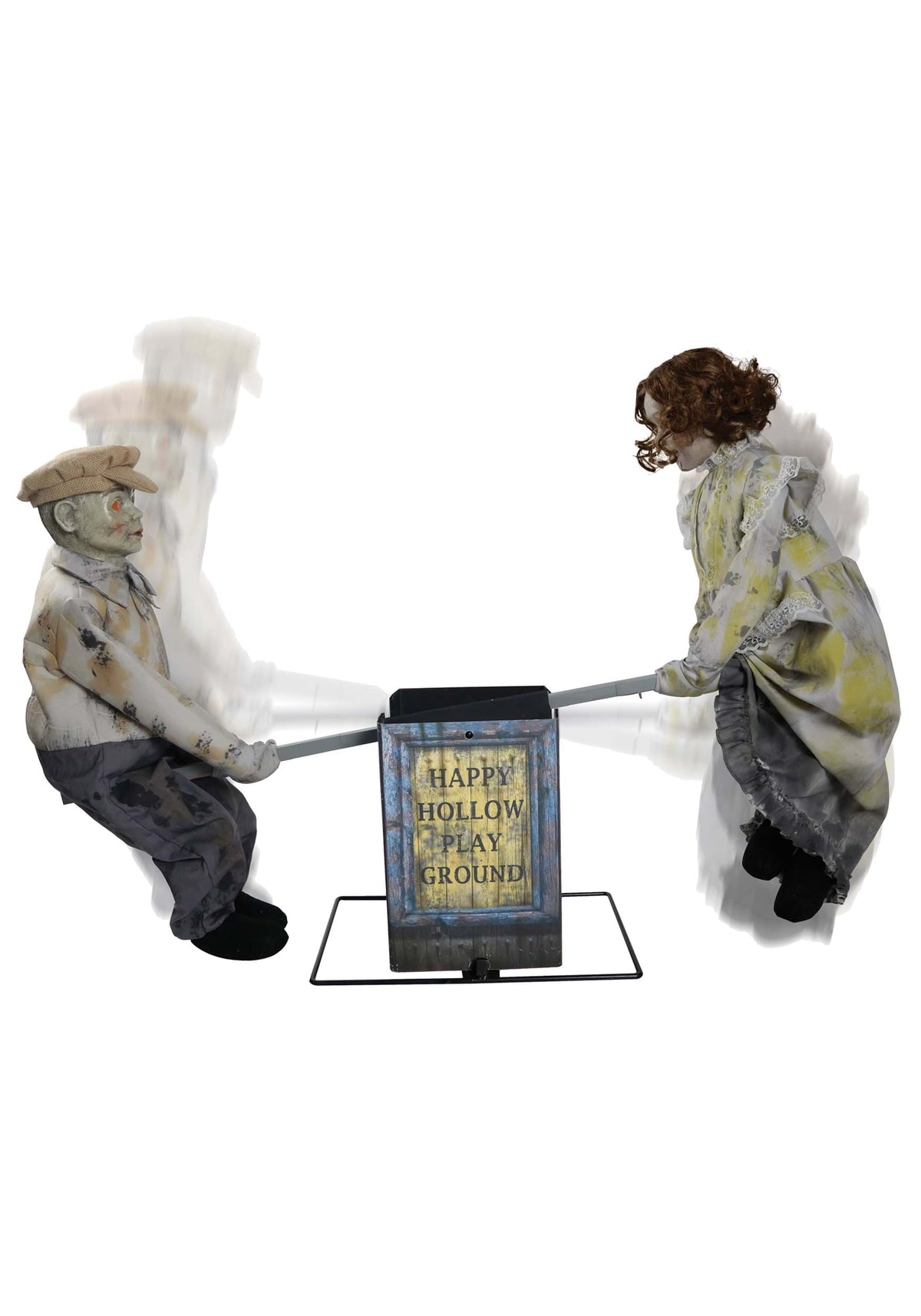 Haunt & Co Animated See-Saw Dolls - 36 in x 48 in