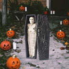 Haunt & Co Almencla Halloween Prop Decor Festival Decor Craft Mummy Horror Atmosphere Creat Skeletons and Spiders Ornament Halloween Decor