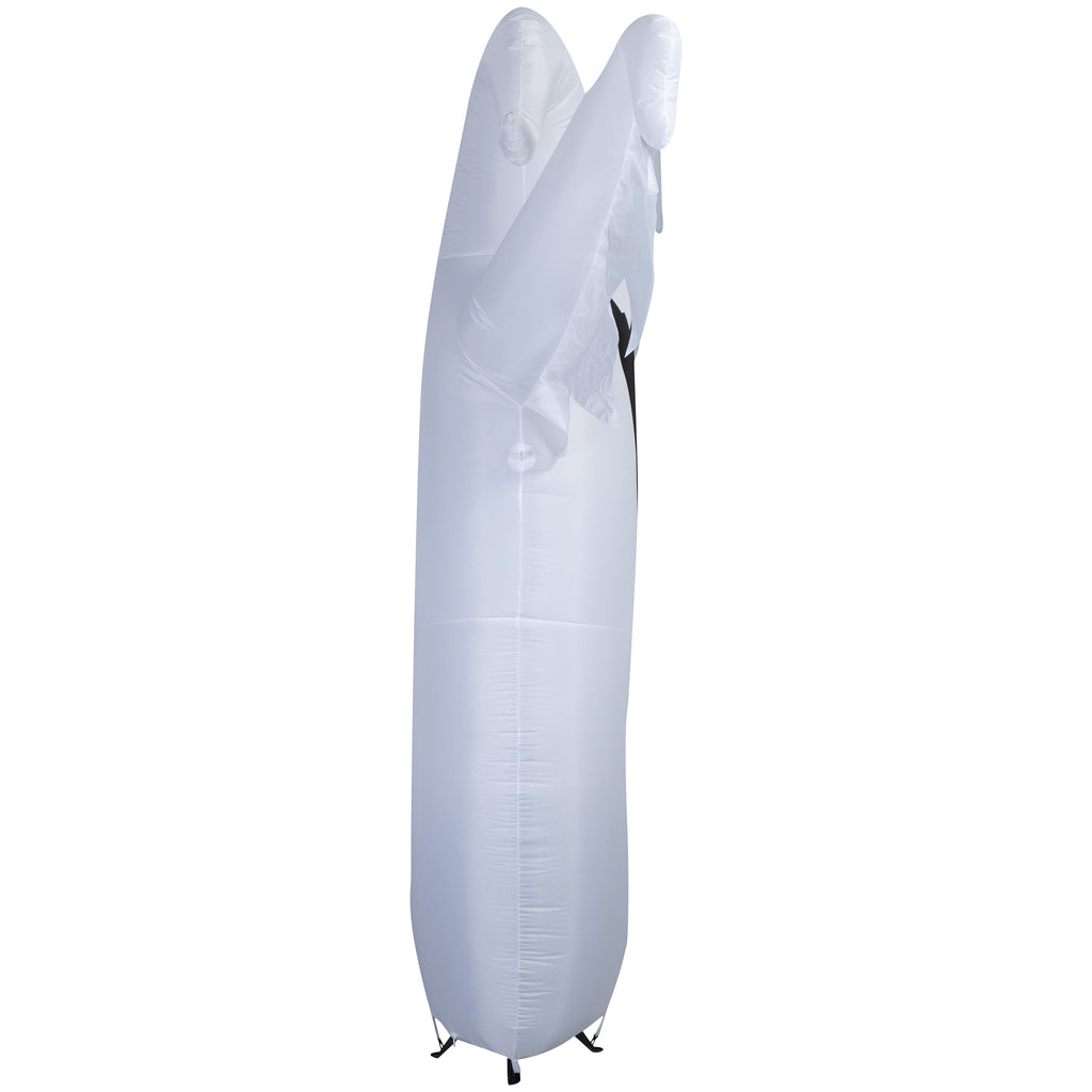 Haunt & Co Scary Ghost Airblown Yard Inflatable, Multicolor, 9.5', Halloween