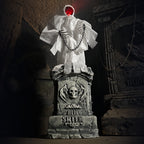 Haunt & Co 4.3 ft Touch-Activated Animated Spectre on Tomb Halloween Accessory