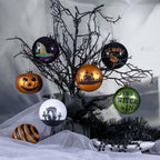 Haunt & Co Halloween Ornament Round Ball 16 Piece Set