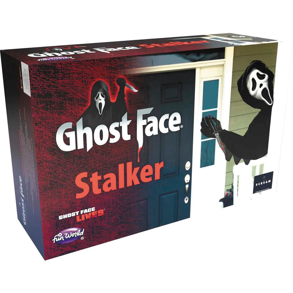 Haunt & Co Ghost Face® Tree Stalker Halloween Outdoor Decoration