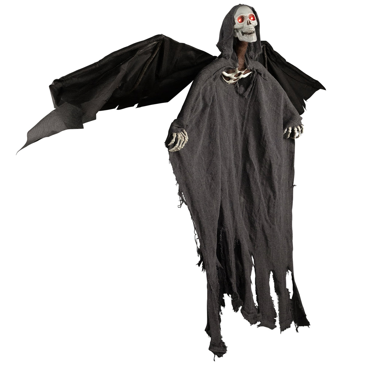 Haunt & Co LED Lighted Animated Winged Grim Reaper - 50"