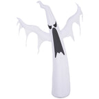 Haunt & Co HOMCOM Halloween Inflatable Ghost with LED Lights