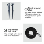 Haunt & Co YIKA Halloween Decoration Halloween Pumpkin Inflatable 2.2m 7 Pumpkin Ghost Halloween Decoration Halloween Ornaments
