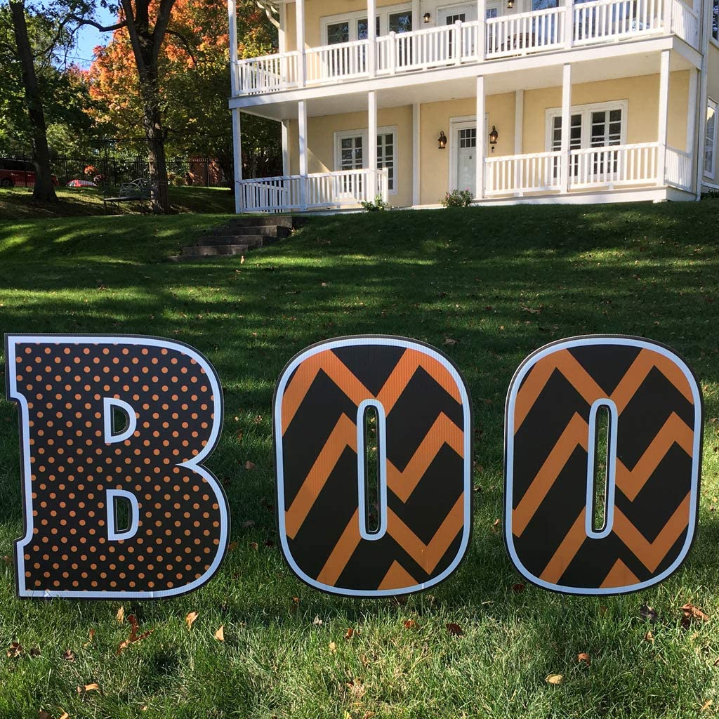 Haunt & Co BOO! Halloween Yard Card 12 piece Set