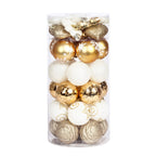 Haunt & Co Christmas Balls - Christmas Tree Decoration Ornaments Shatterproof Hanging Balls for Birthday Halloween Holiday Wedding Decorations Set of 41 pcs