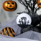 Haunt & Co Halloween Ornament Round Ball 16 Piece Set