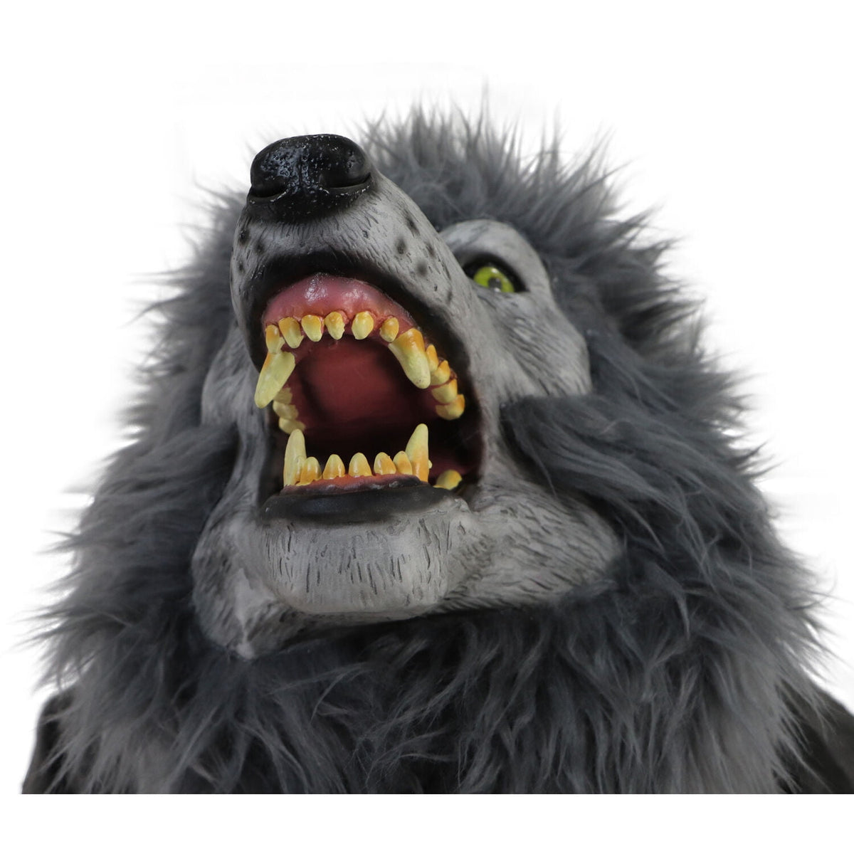 Haunt & Co 7 ft Tall Motion-Activated Towering Werewolf, Premium Halloween Animatronic, Plug-In