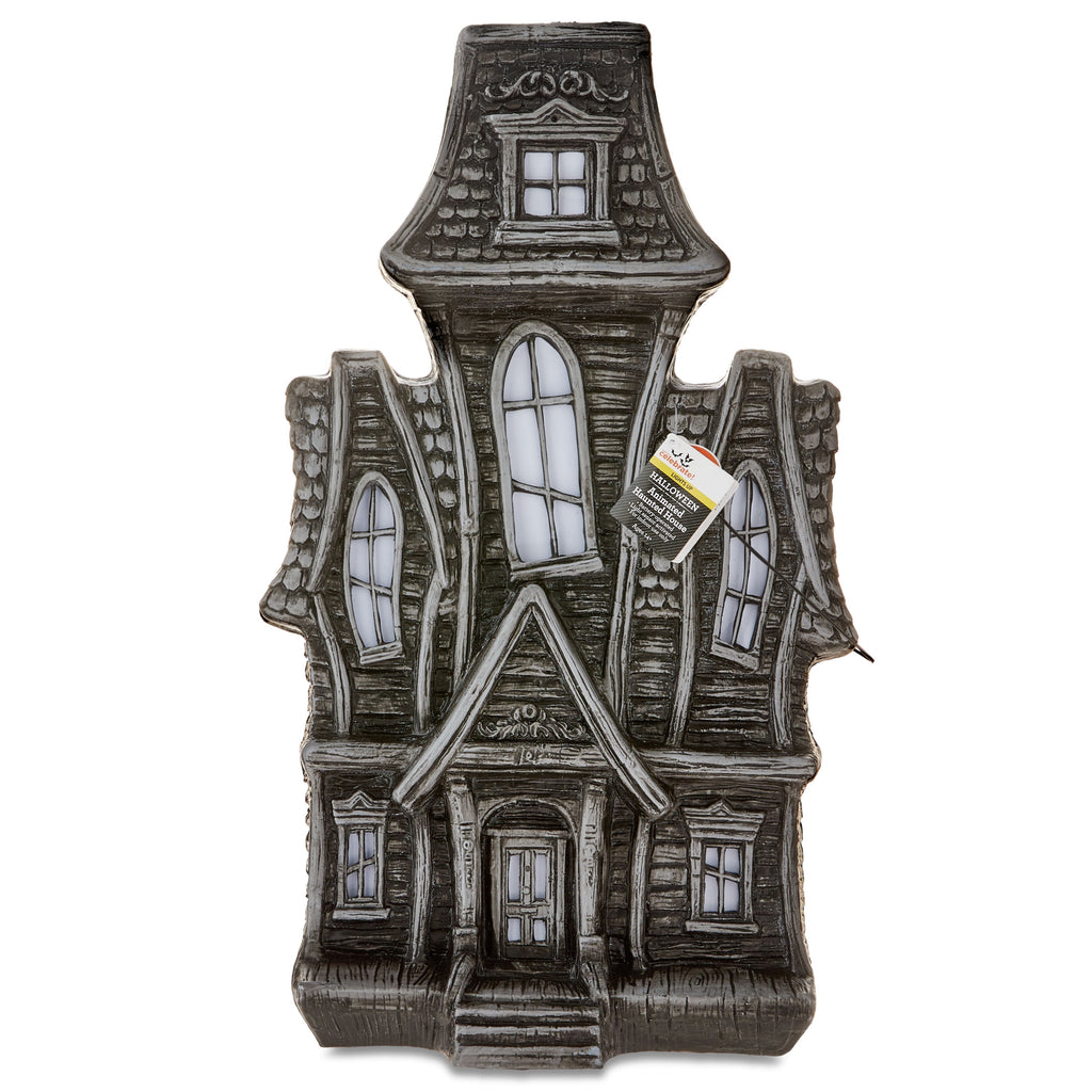 Haunt & Co Animated Haunted House 24" Plastic Indoor