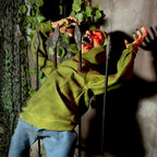Haunt & Co 4.4 ft Voice-Sensor Impaled Zombie Halloween Animatronic
