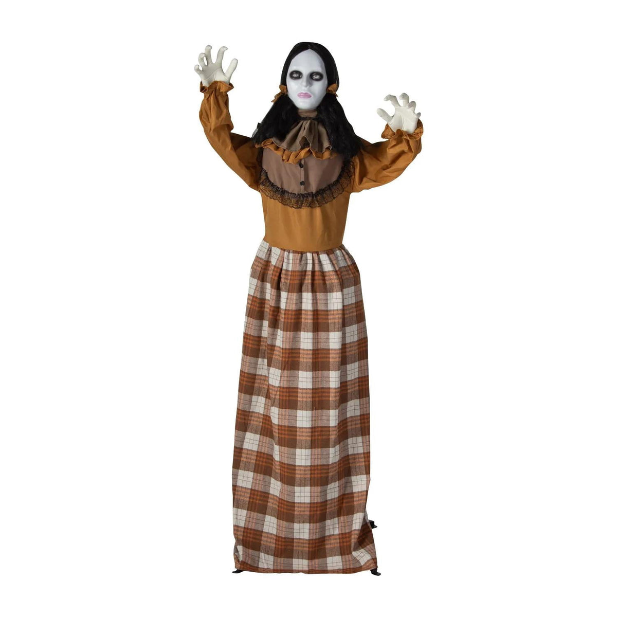 Haunt & Co 5 Ft. Standing Creepy Woman Plastic Pop-Up