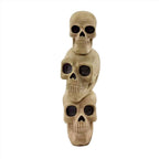 Haunt & Co 37" Skull Stack Statue with LED Eyes