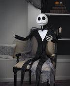 Haunt & Co USA Jack Skellington Hanging Prop - 4 ft