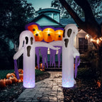Haunt & Co 10 ' Halloween Ghost Arch Outdoor Halloween Inflatables