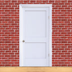 Haunt & Co Brick Wall Backdrop Party Accessory (1 count) (1/Pkg)
