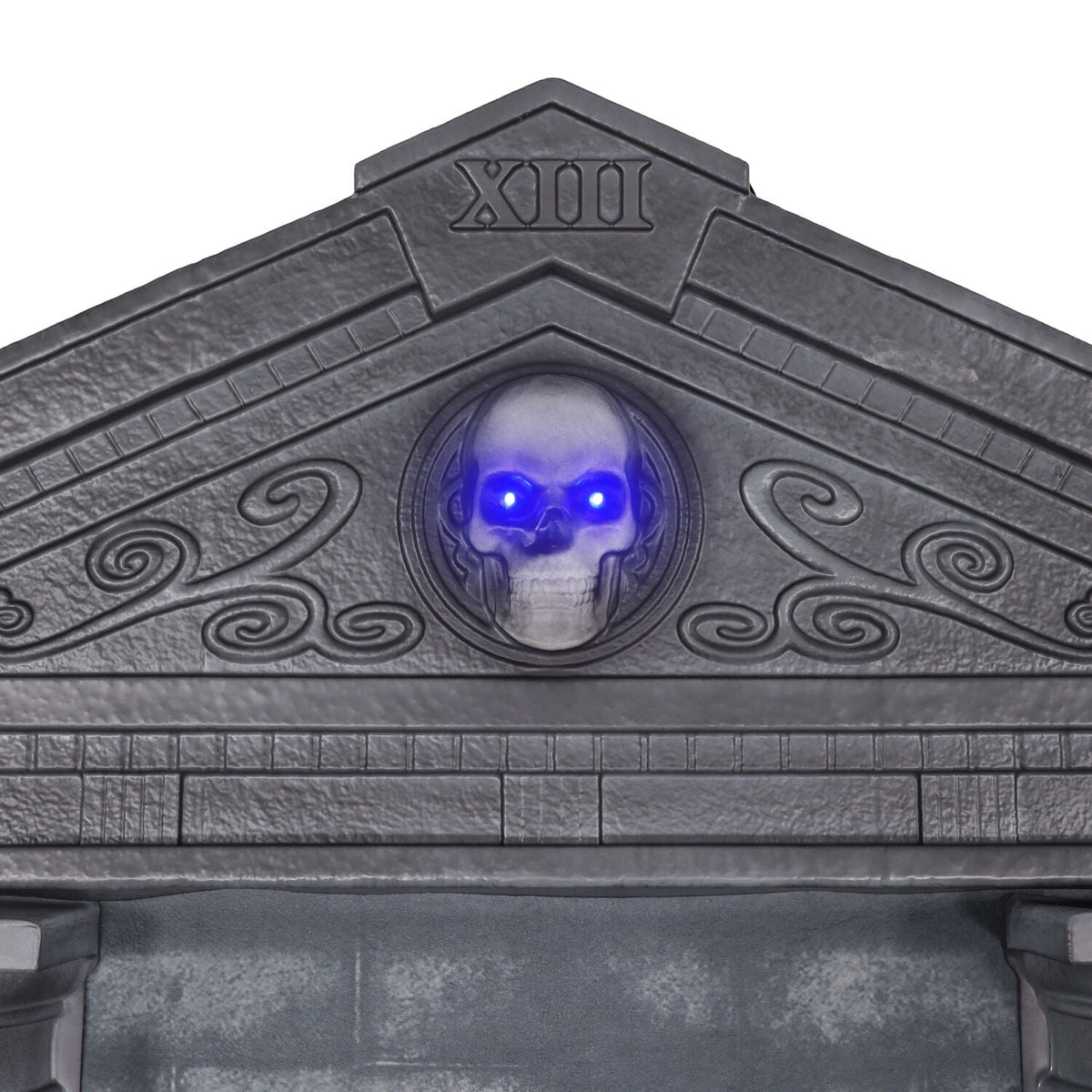 Haunt & Co 6.7 ft. Motion-Triggered Mausoleum Halloween Animatronic by Tekky