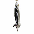 Haunt & Co Morawski 2.75In Black And Silver Mini Bat, Glass, Ornament Halloween Gem Size 17446