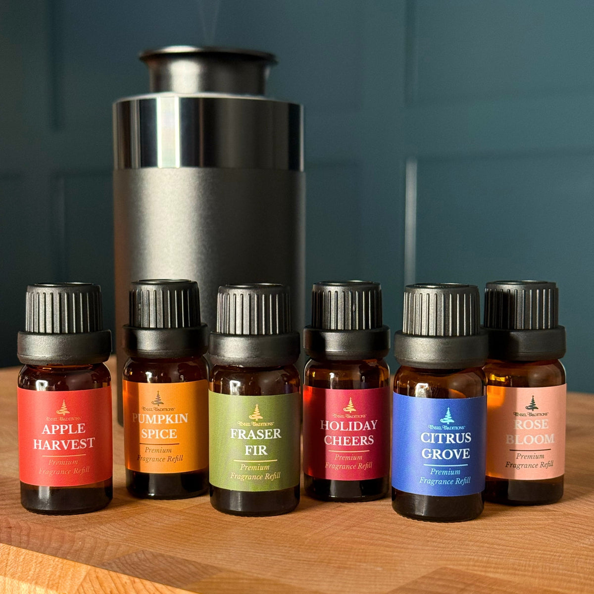 Haunt & Co Traditions of Scent Premium Fragrance Oil Scent Diffuser by Tinsel Traditions
