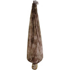 Haunt & Co 5 ft Animatronic Upside-Down Shaking Mummy with Sounds and Light-Up Eyes for Scary