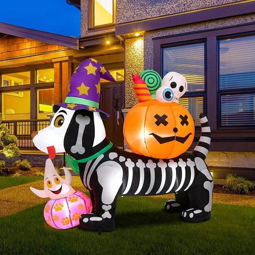Haunt & Co 5 FT Inflatable Halloween Dog
