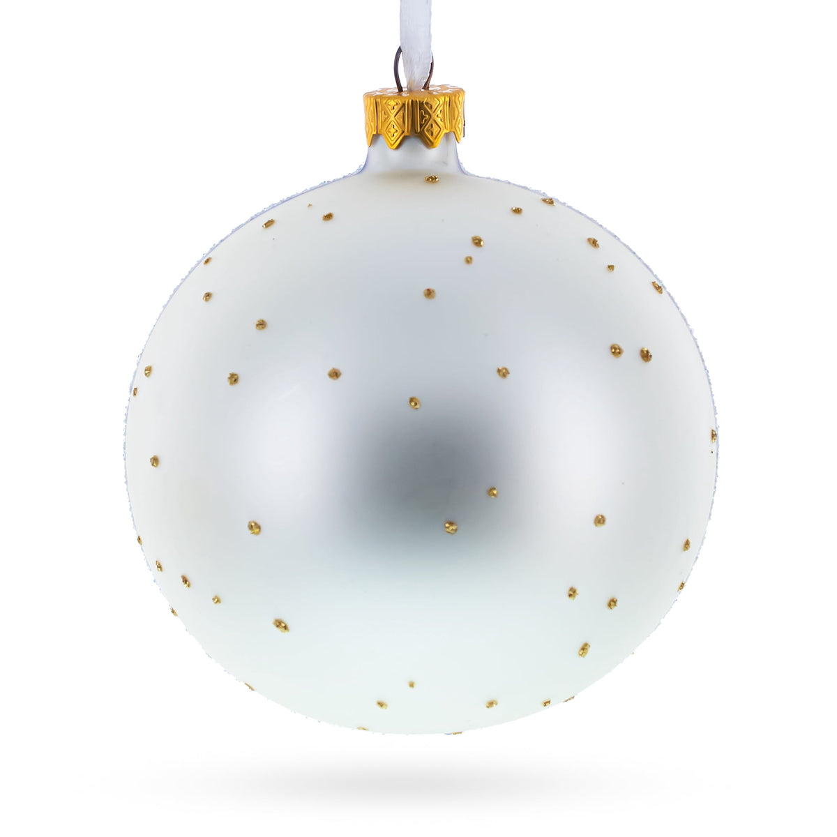 Haunt & Co The Witch on Halloween Glass Ball Christmas Ornament 4 Inches