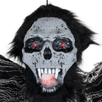 Haunt & Co Animated Hanging Zombie Vampire with Lights and Sound - 5'
