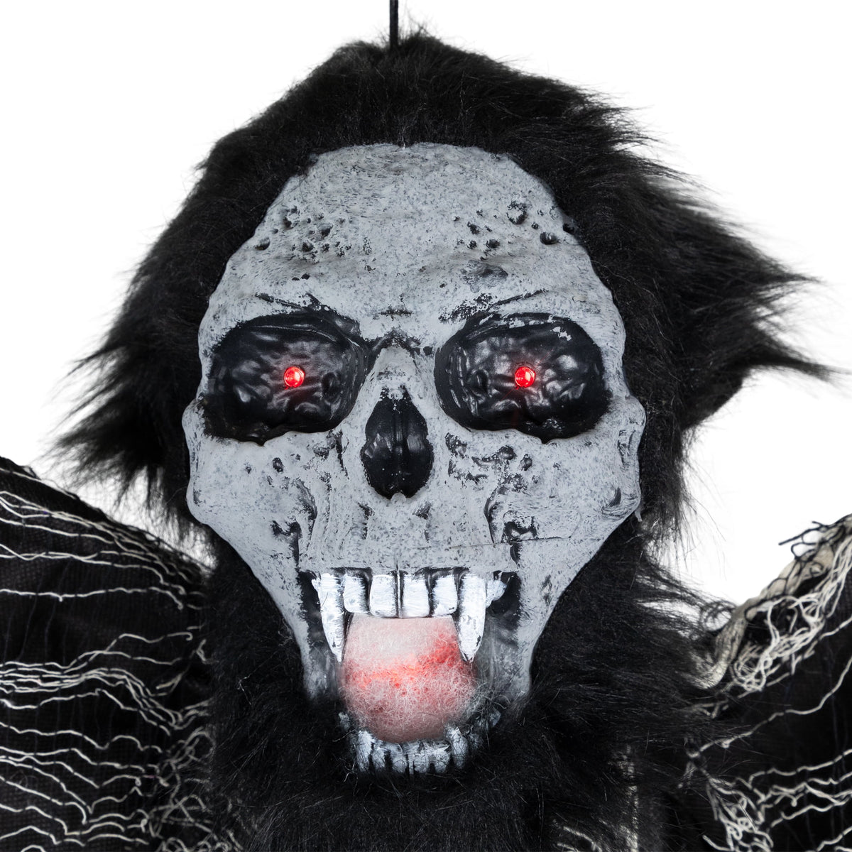 Haunt & Co Animated Hanging Zombie Vampire with Lights and Sound - 5'